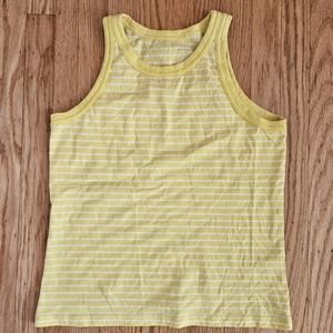NWOT Everlane Striped Cutaway Tank Size M